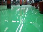 Obra de piso epóxi realizada pela DeltaEpox